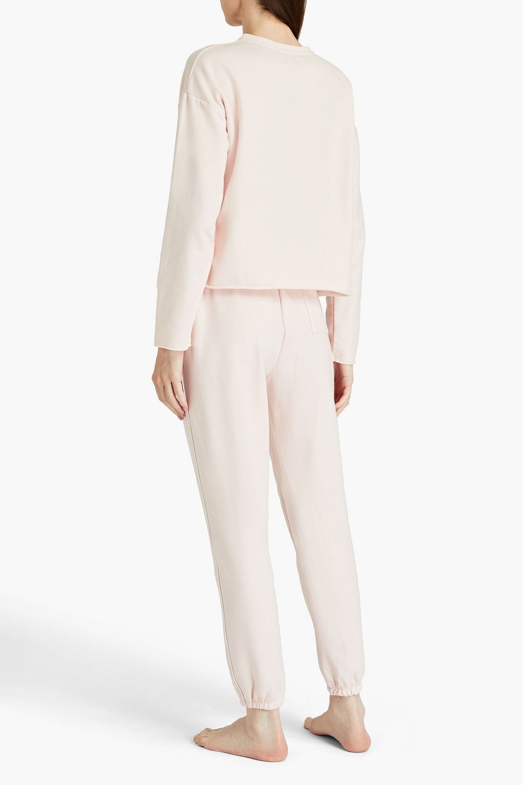 DKNY Pyjama-Hose aus Jersey aus einer Baumwollmischung mit Applikationen