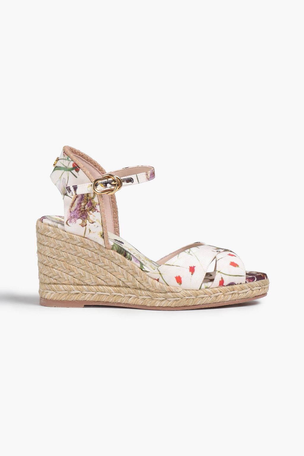 Stuart weitzman floral sandals on sale