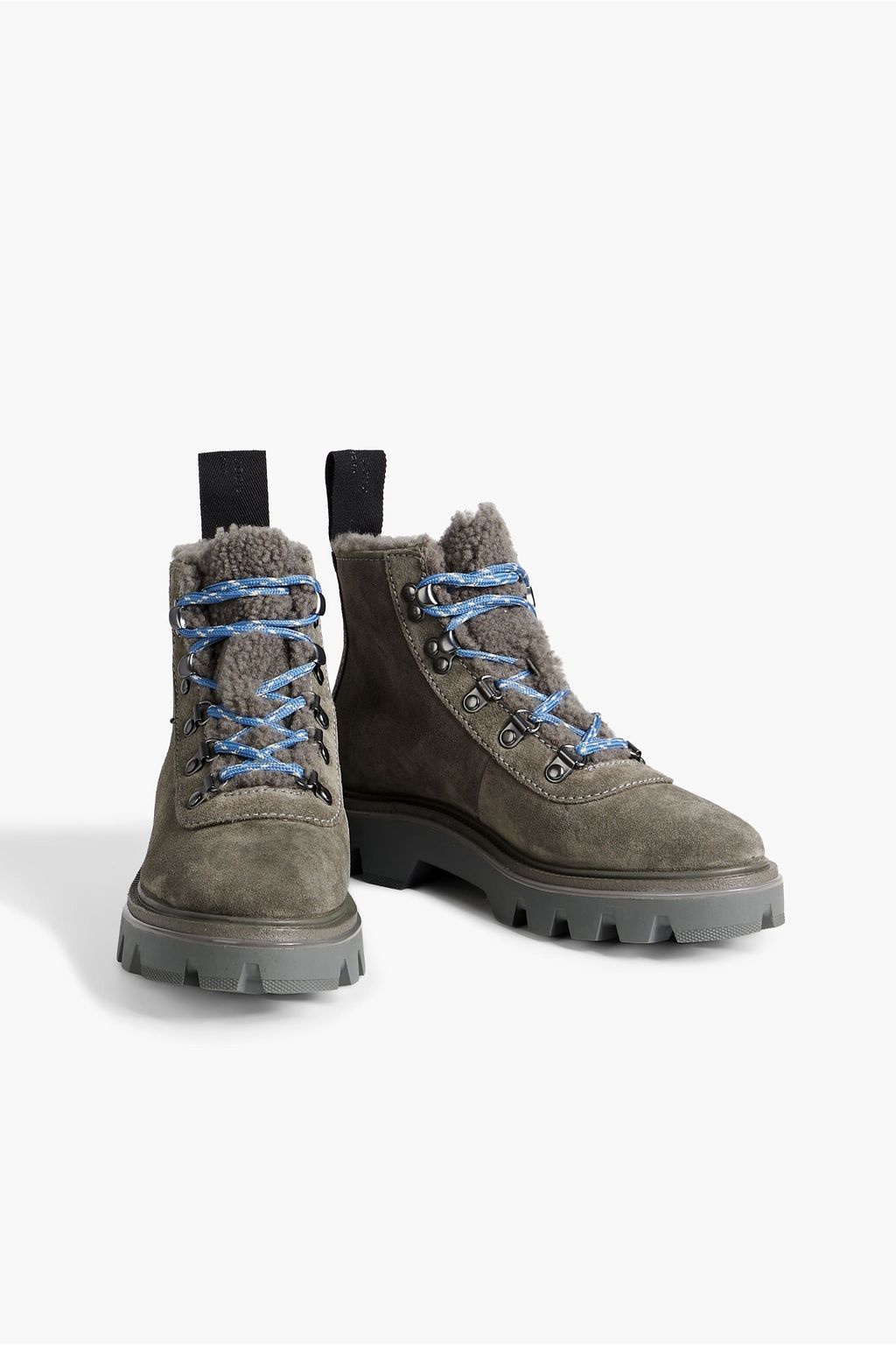 RAG & BONE Quest shearling-lined suede ankle boots
