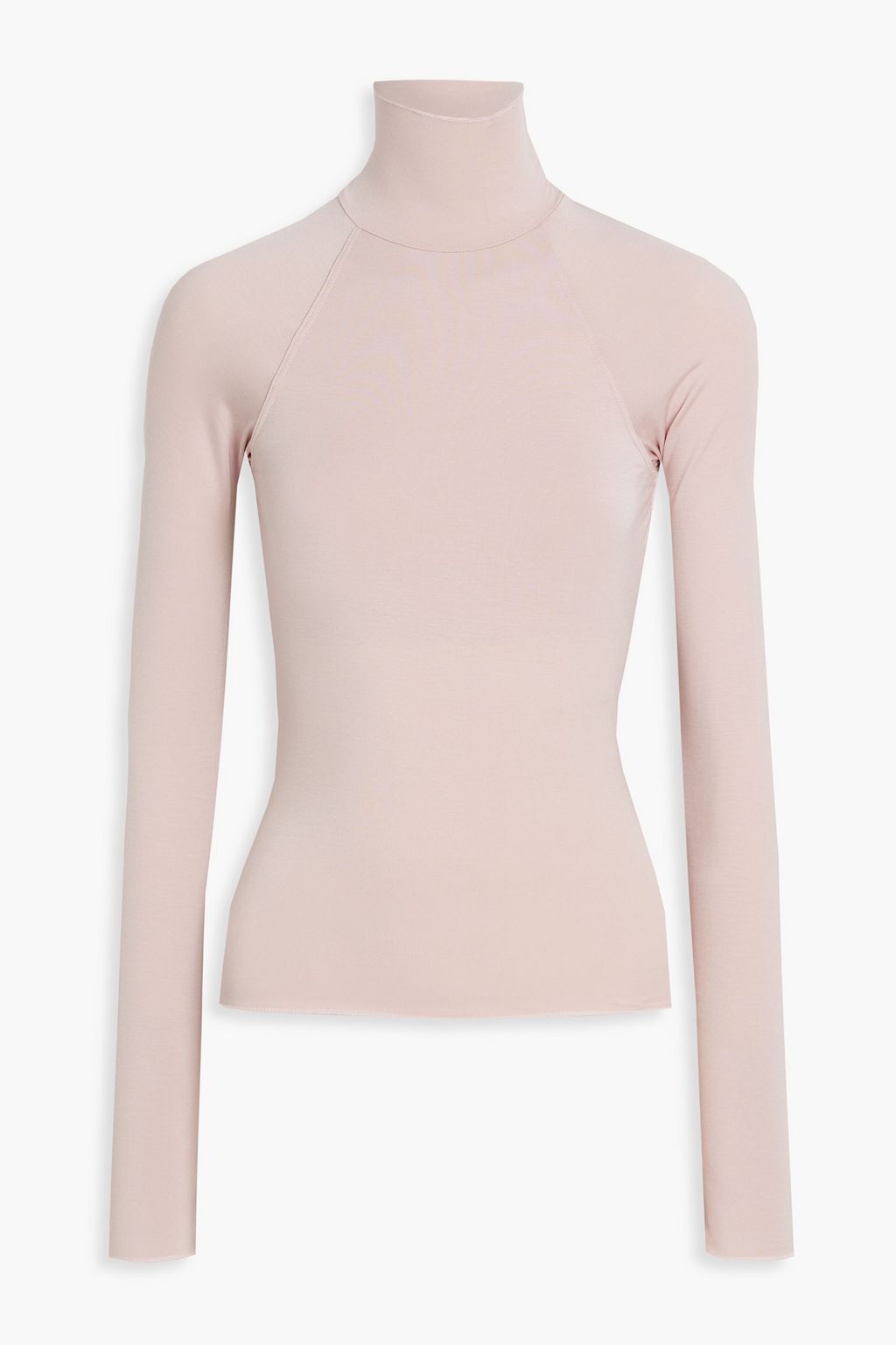 THE LINE BY K Margaux cutout stretch-micro modal jersey turtleneck top ...