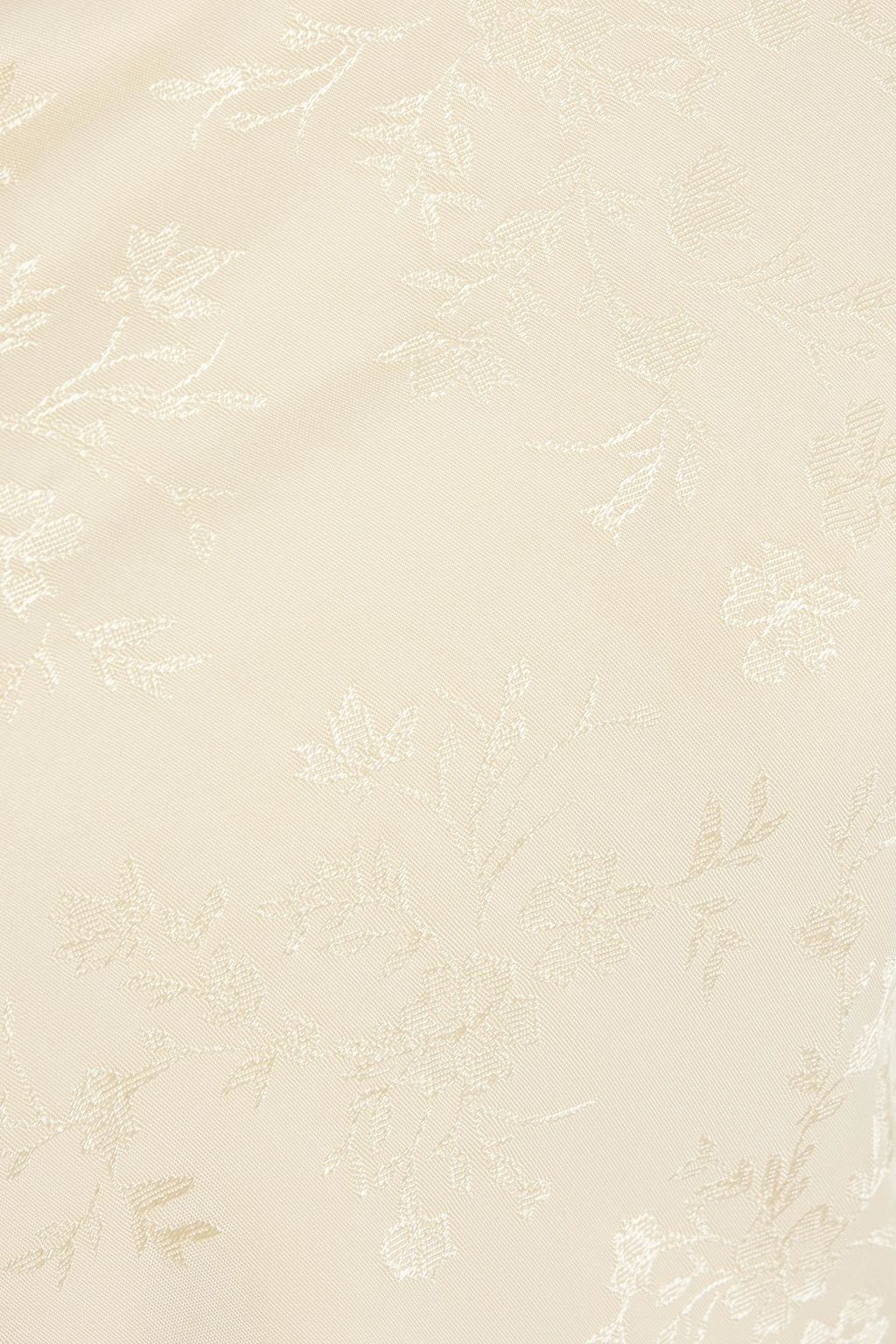 THE LINE BY K One-shoulder gathered jacquard top