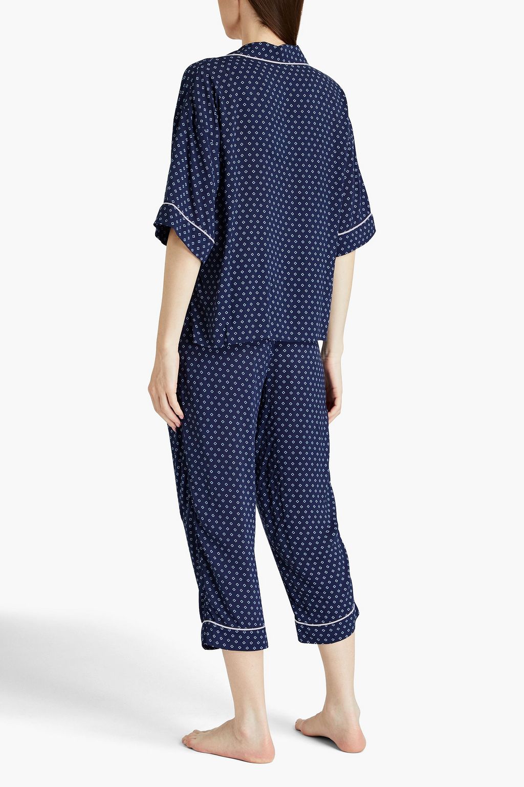 DKNY Printed jersey pajama set