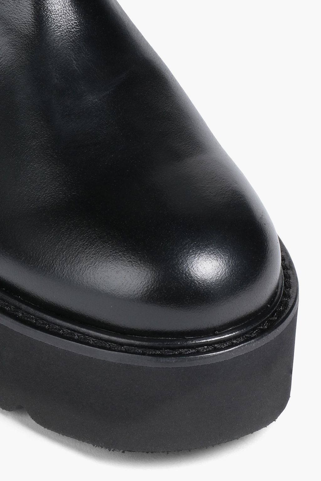 STUART WEITZMAN Tyler 퀼팅 가죽 앵클 부츠