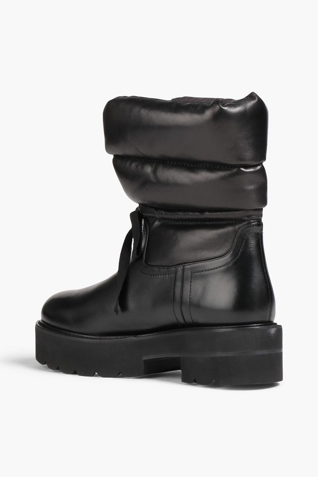 STUART WEITZMAN Tyler 퀼팅 가죽 앵클 부츠