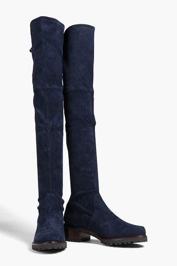 Stuart weitzman hotsell blue suede shoes