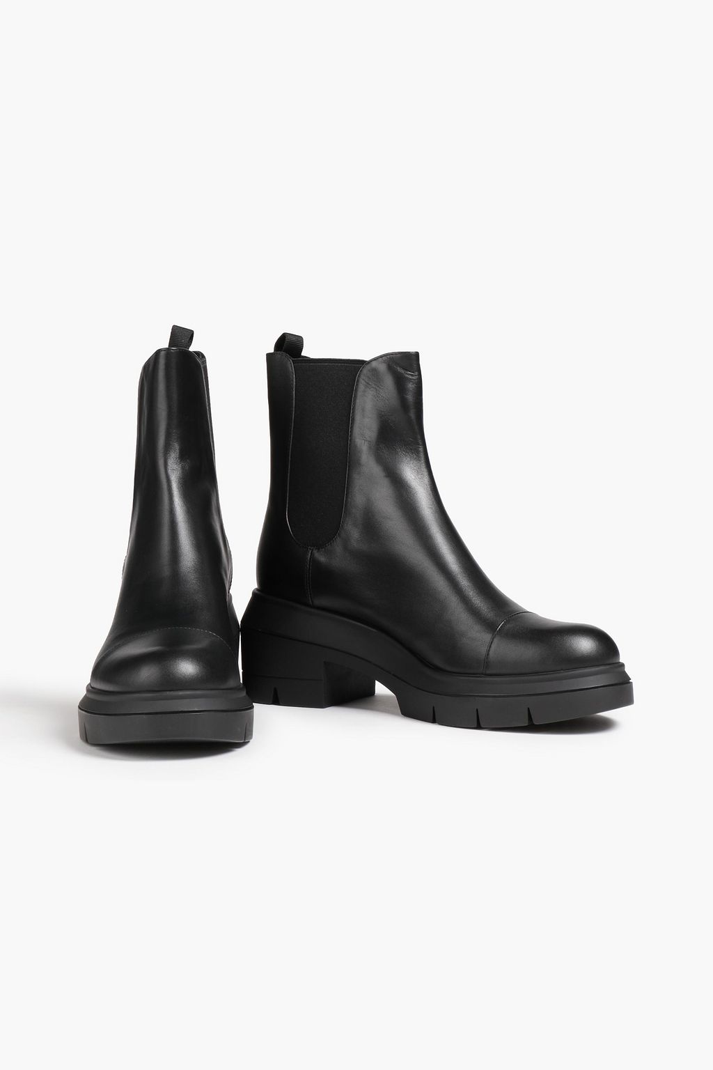 STUART WEITZMAN حذاء بوت تشيلسي «نورا» من الجلد