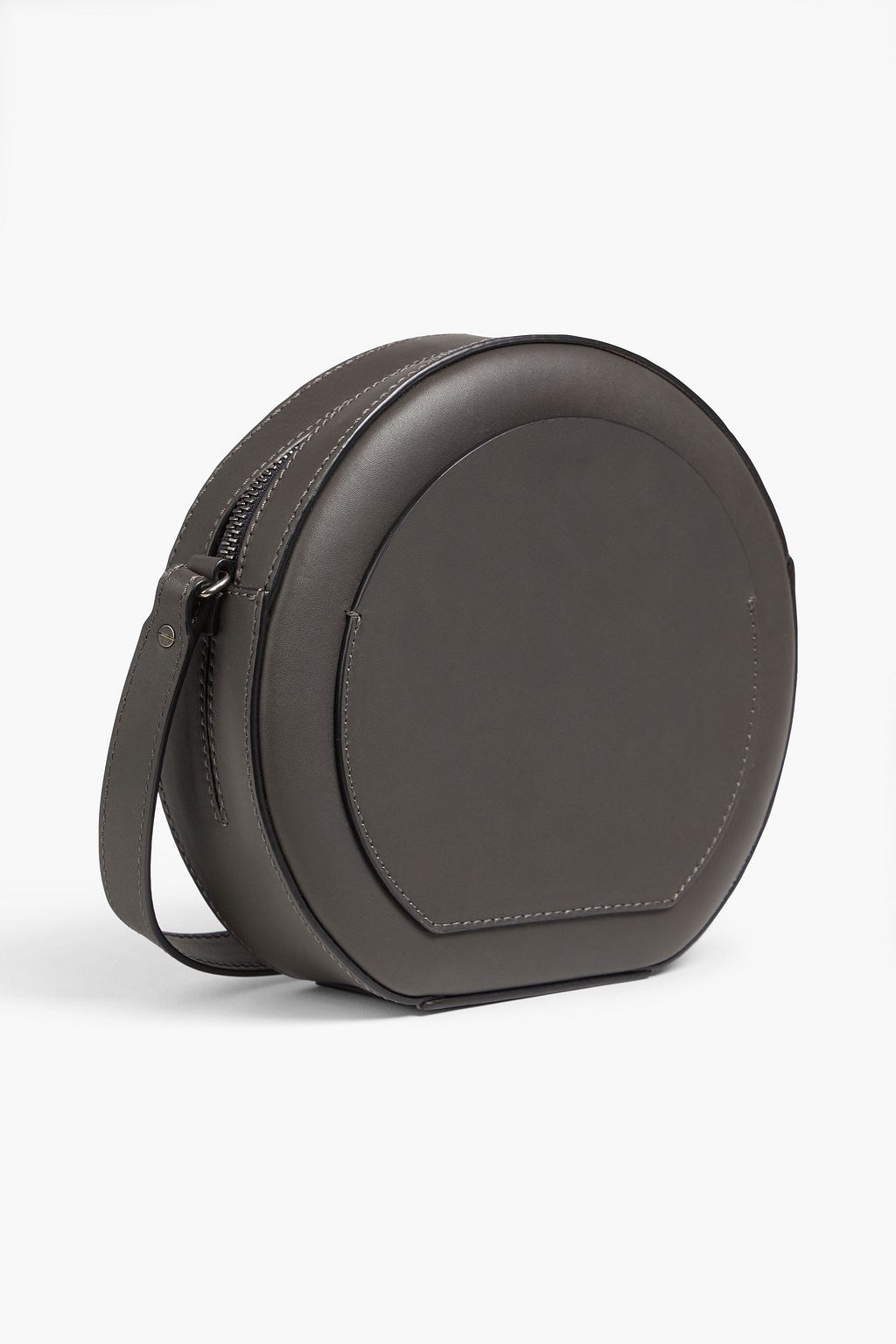 BRUNELLO CUCINELLI Schultertasche aus Leder mit Zierperlen