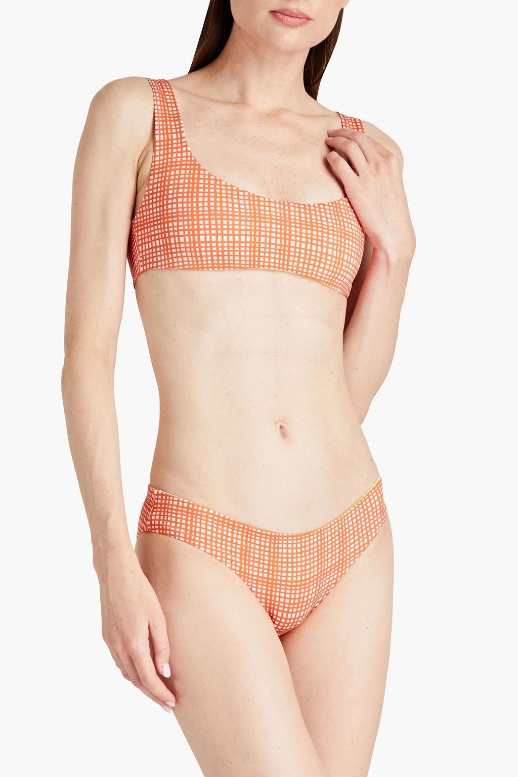 SOLID & STRIPED توب بيكيني