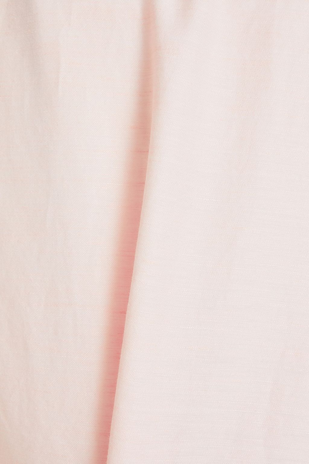 THEORY Irving slub cotton and linen-blend twill shirt