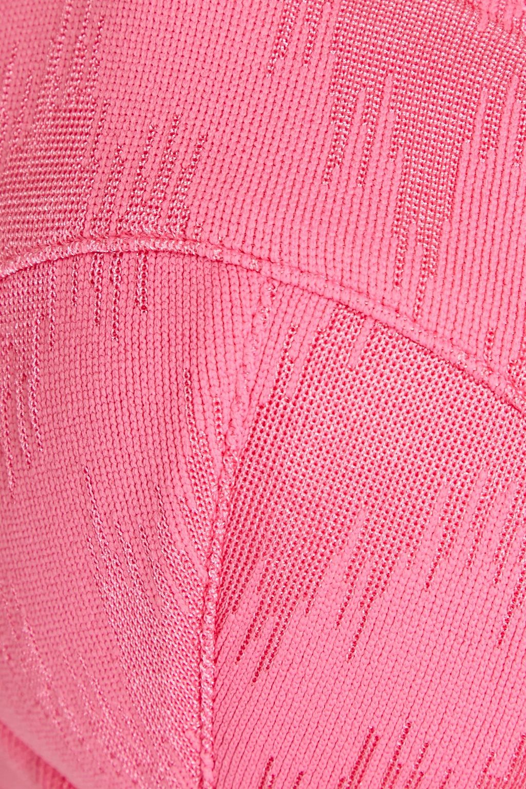 SOLID & STRIPED توب بكيني بقالب مدعم بسلك من الجاكار المرن