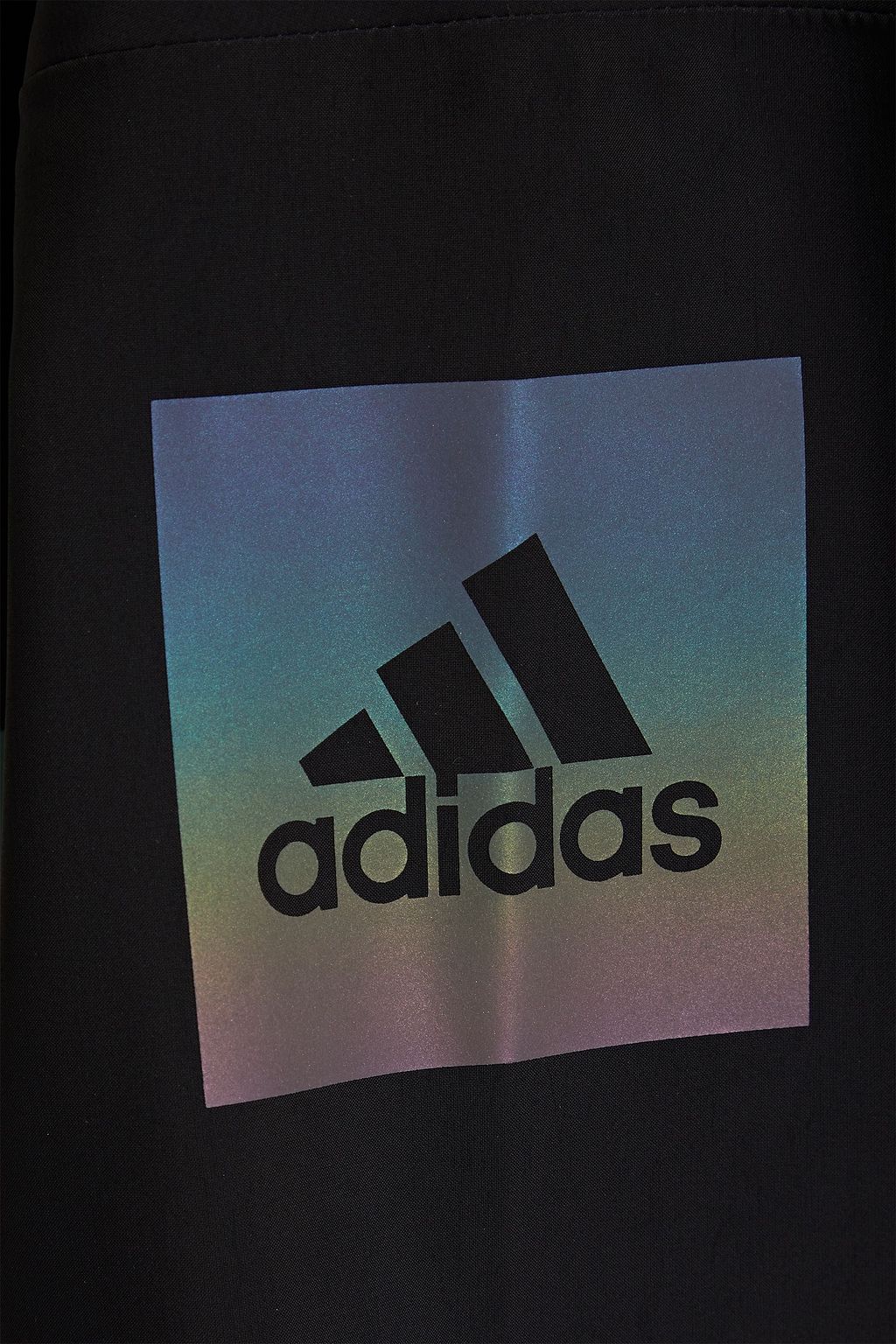 ADIDAS Printed shell hooded jacket