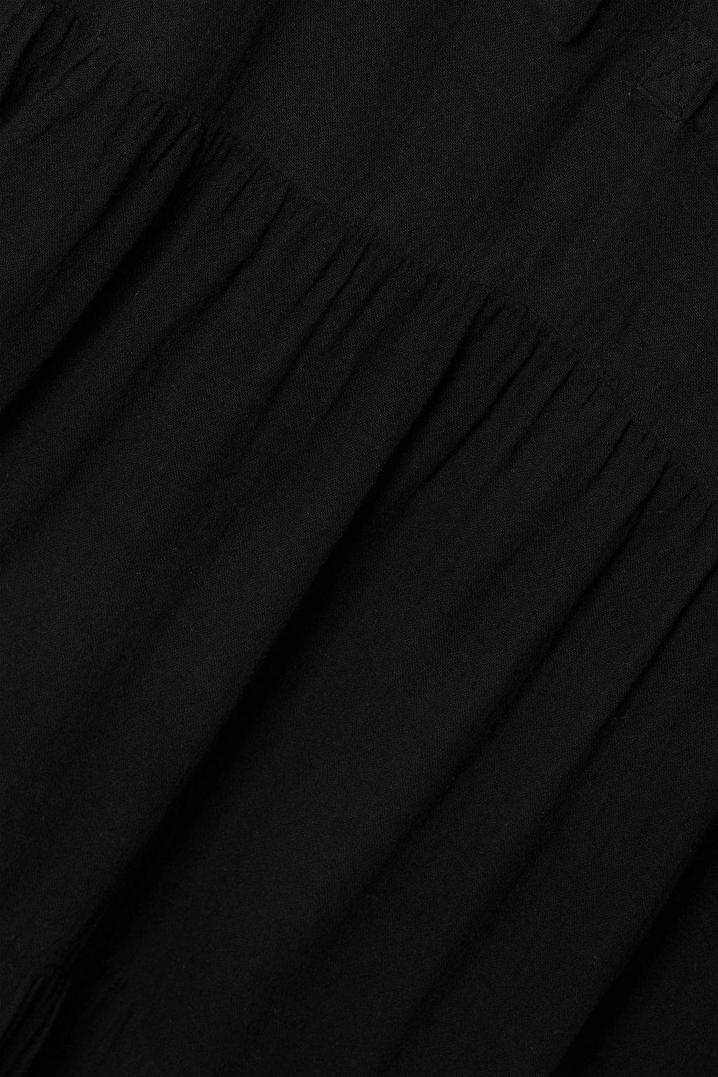 HONORINE Giselle Maxikleid aus Baumwollgaze in Knitteroptik