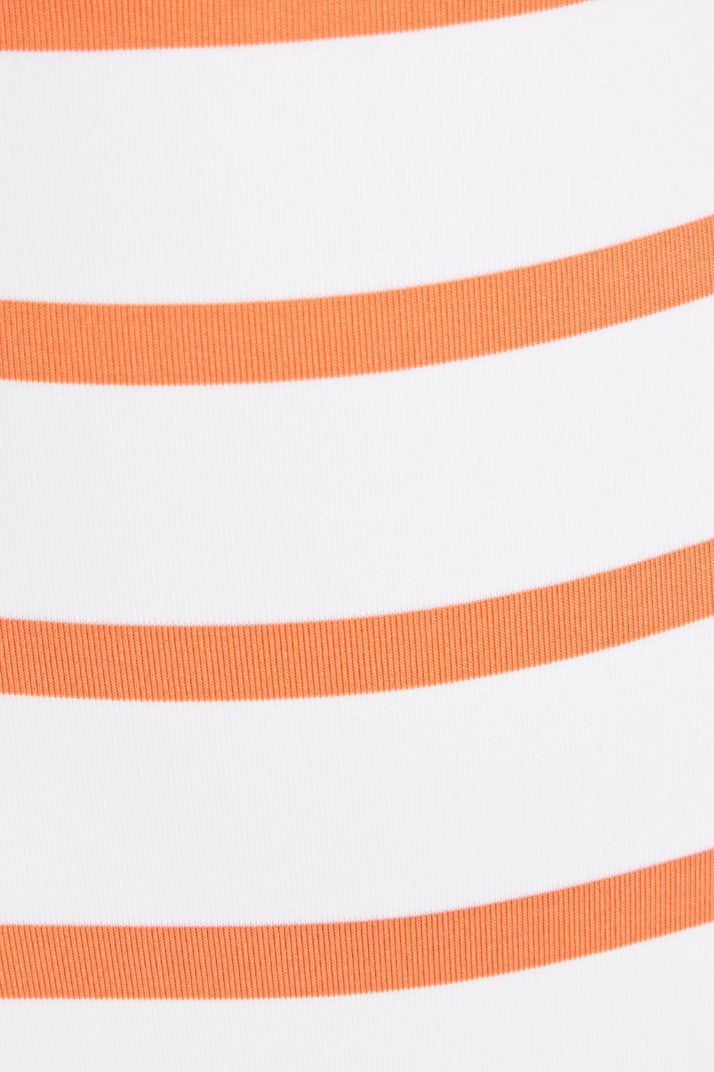 SOLID & STRIPED لباس سباحة بتصميم مخطط مزين بفتحات