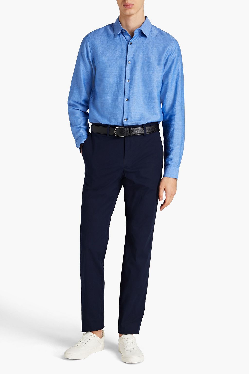 THEORY Zaine cotton-blend chinos