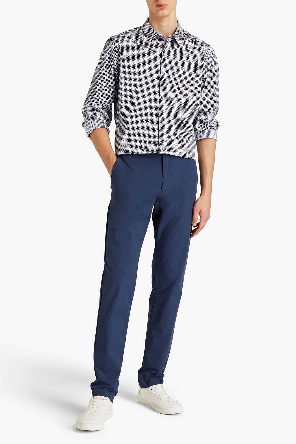 THEORY Zaine stretch-twill chinos