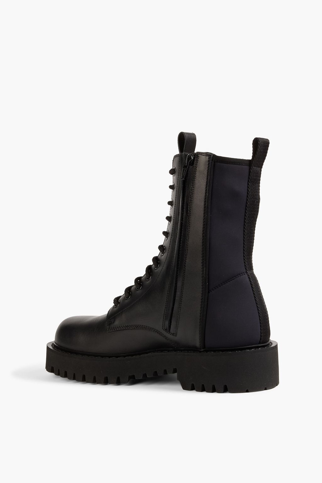 VALENTINO GARAVANI Leather combat boots