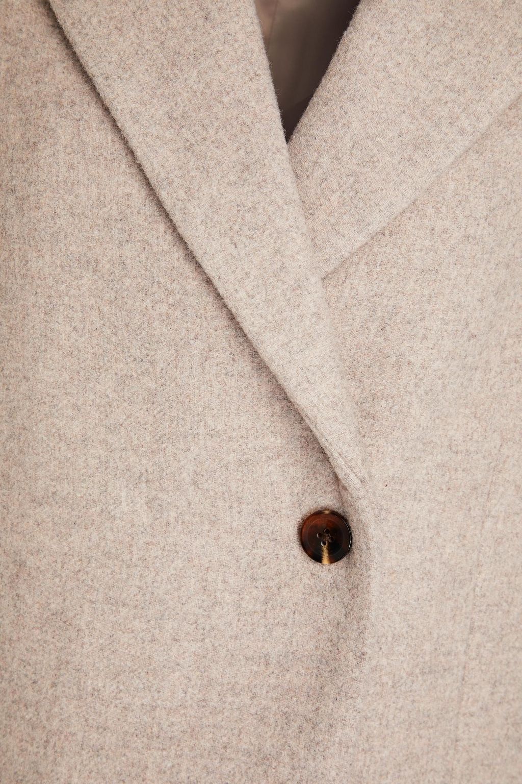 SAMSØE Φ SAMSØE Valery mélange wool-blend felt vest