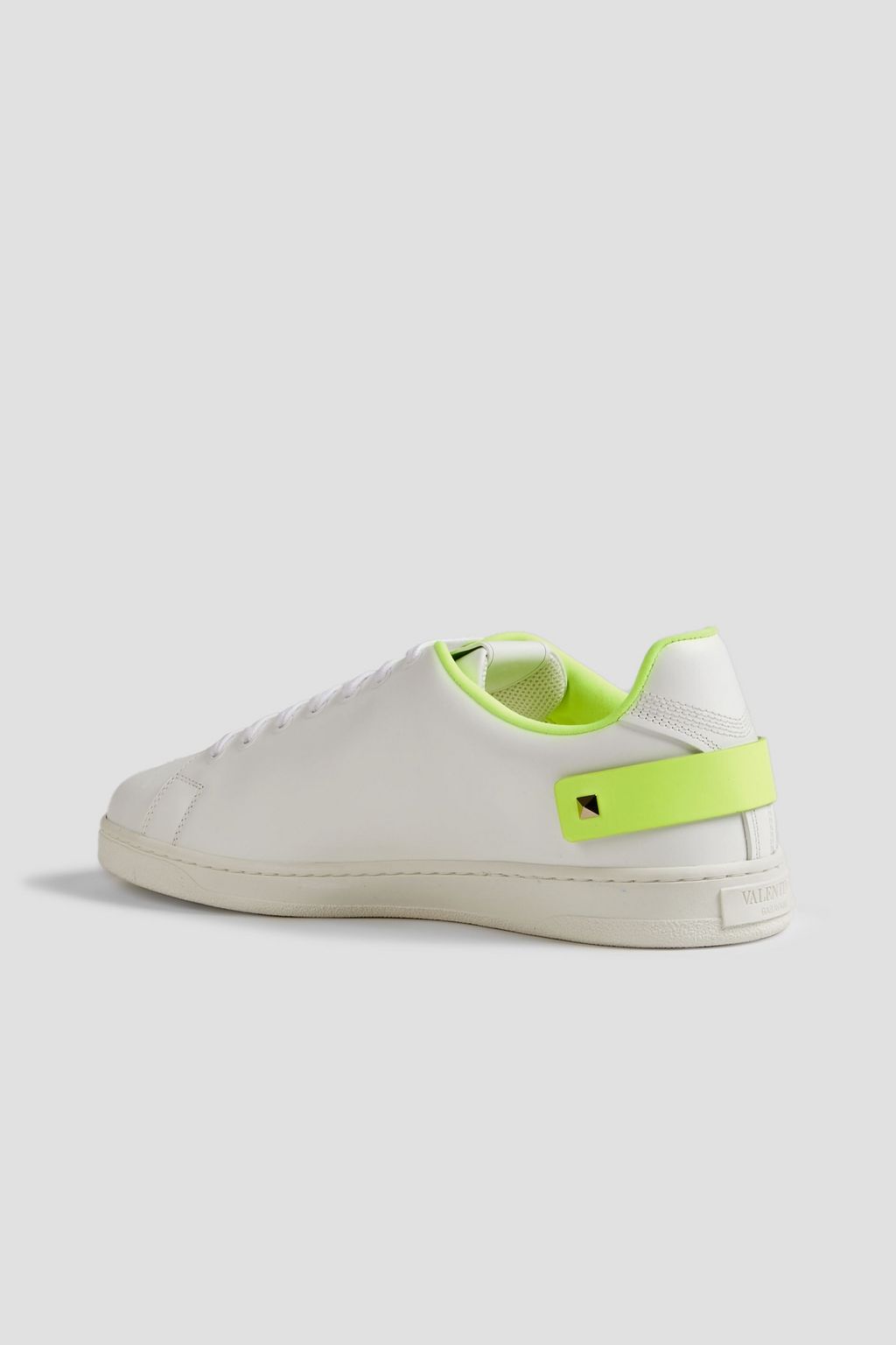 VALENTINO GARAVANI Backnet perforated leather sneakers