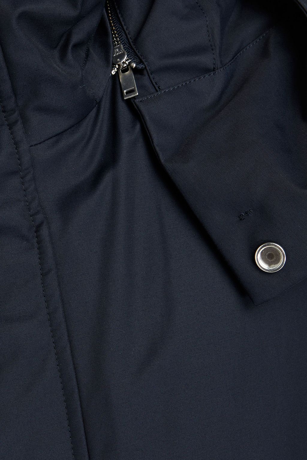 THEORY Rocky cotton-blend gabardine hooded parka