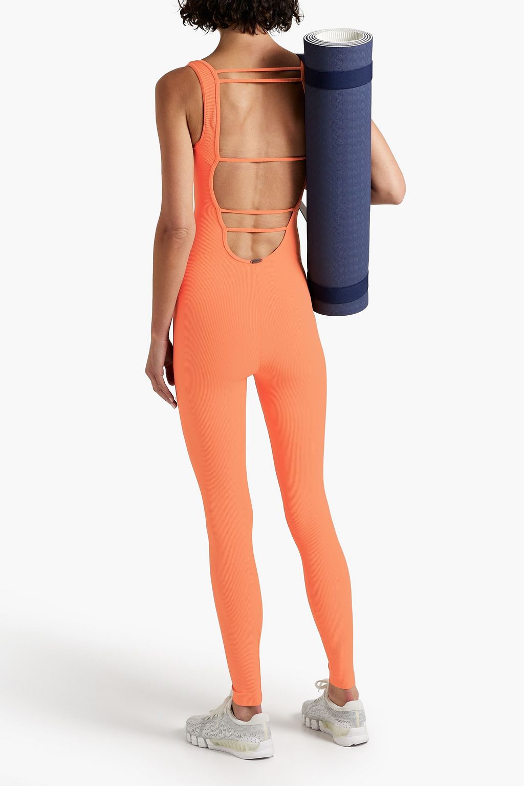 KORAL Jet ribbed jersey jumpsuit