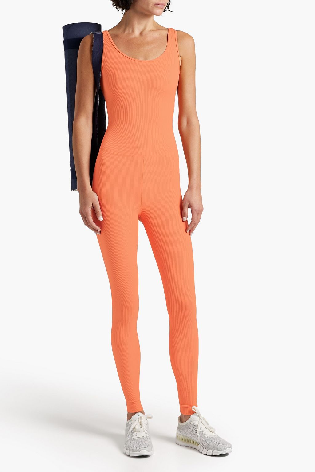 KORAL Jet ribbed jersey jumpsuit