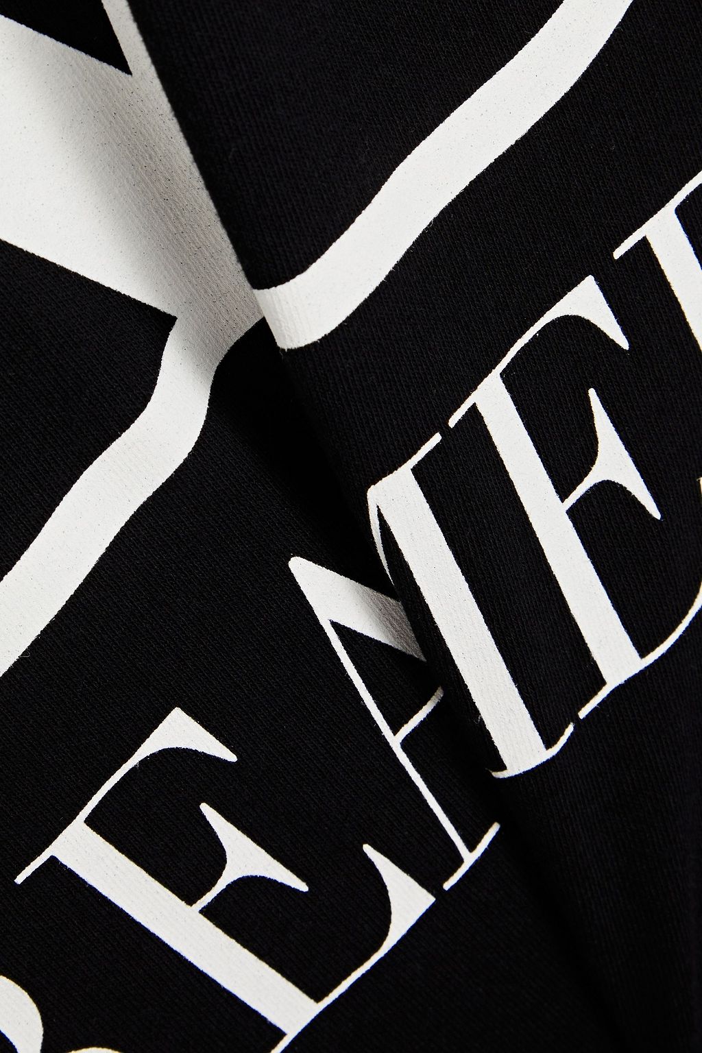 VALENTINO Printed cotton-jersey T-shirt