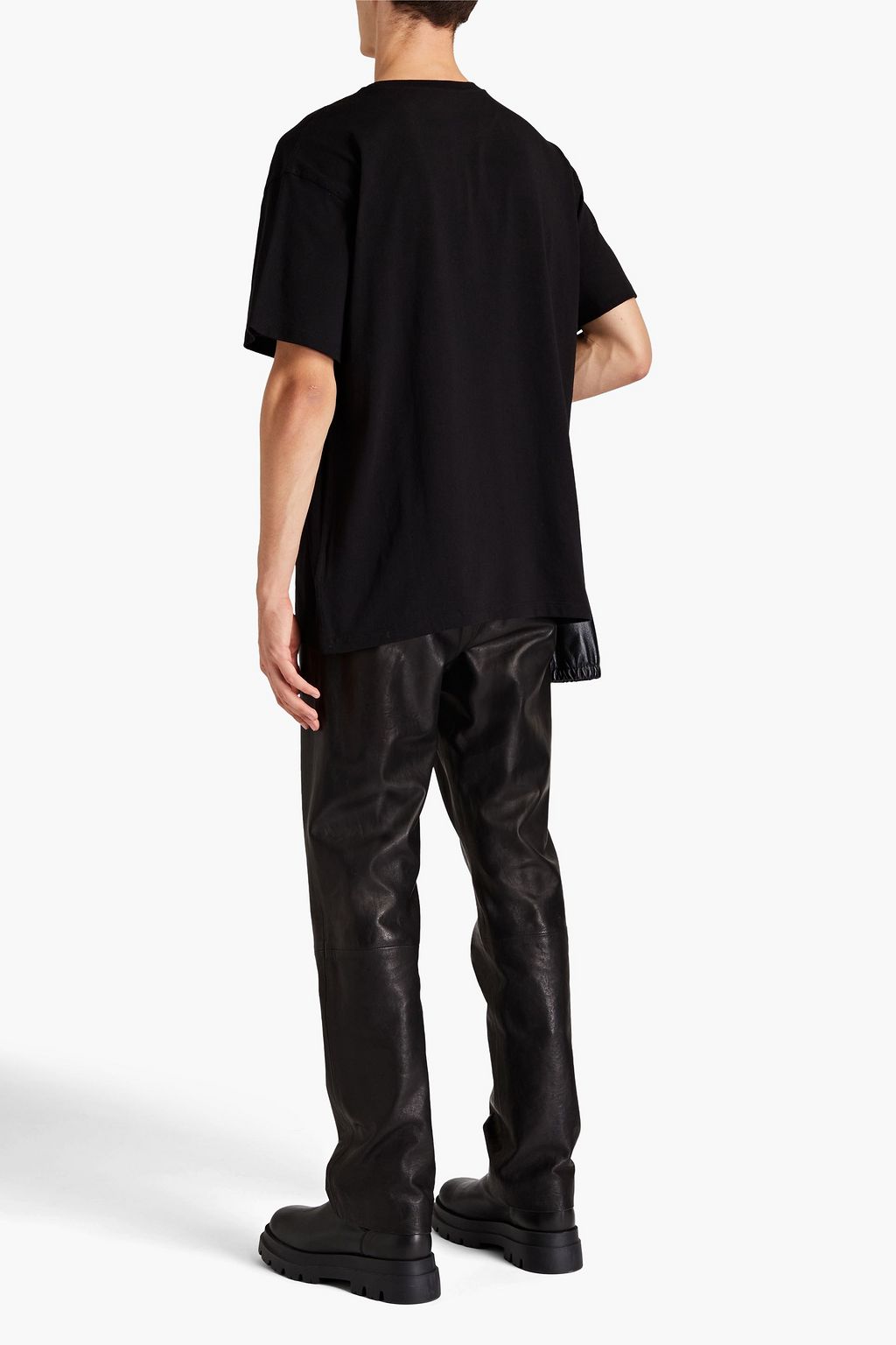 VALENTINO Printed cotton-jersey T-shirt
