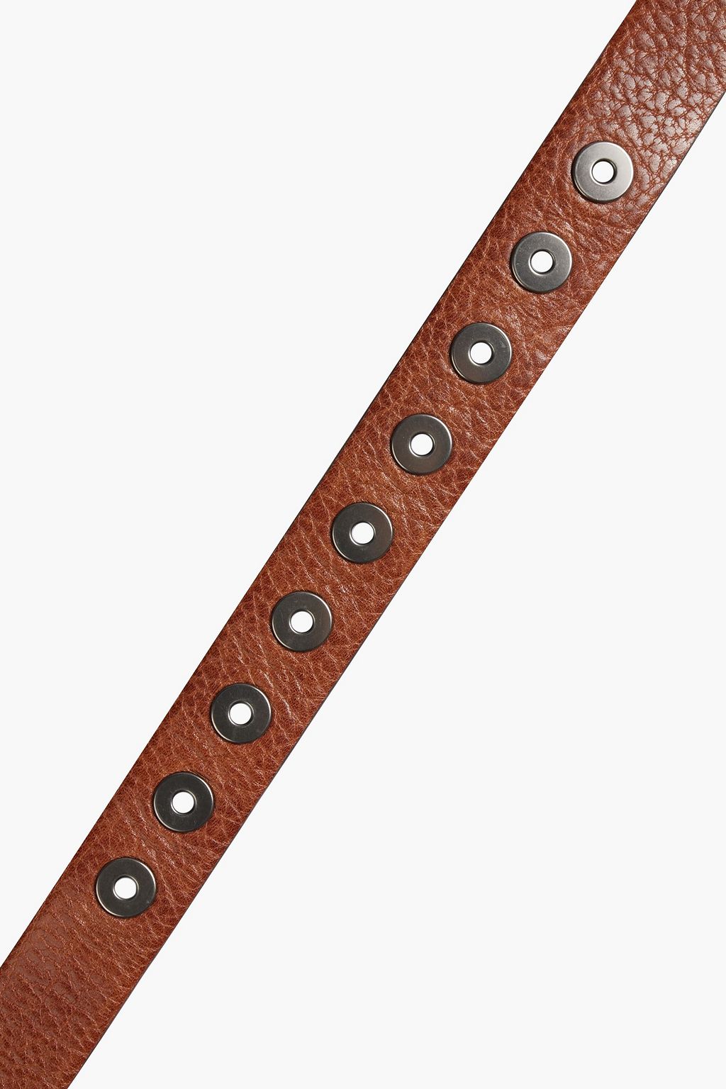 BRUNELLO CUCINELLI Pebbled-leather belt