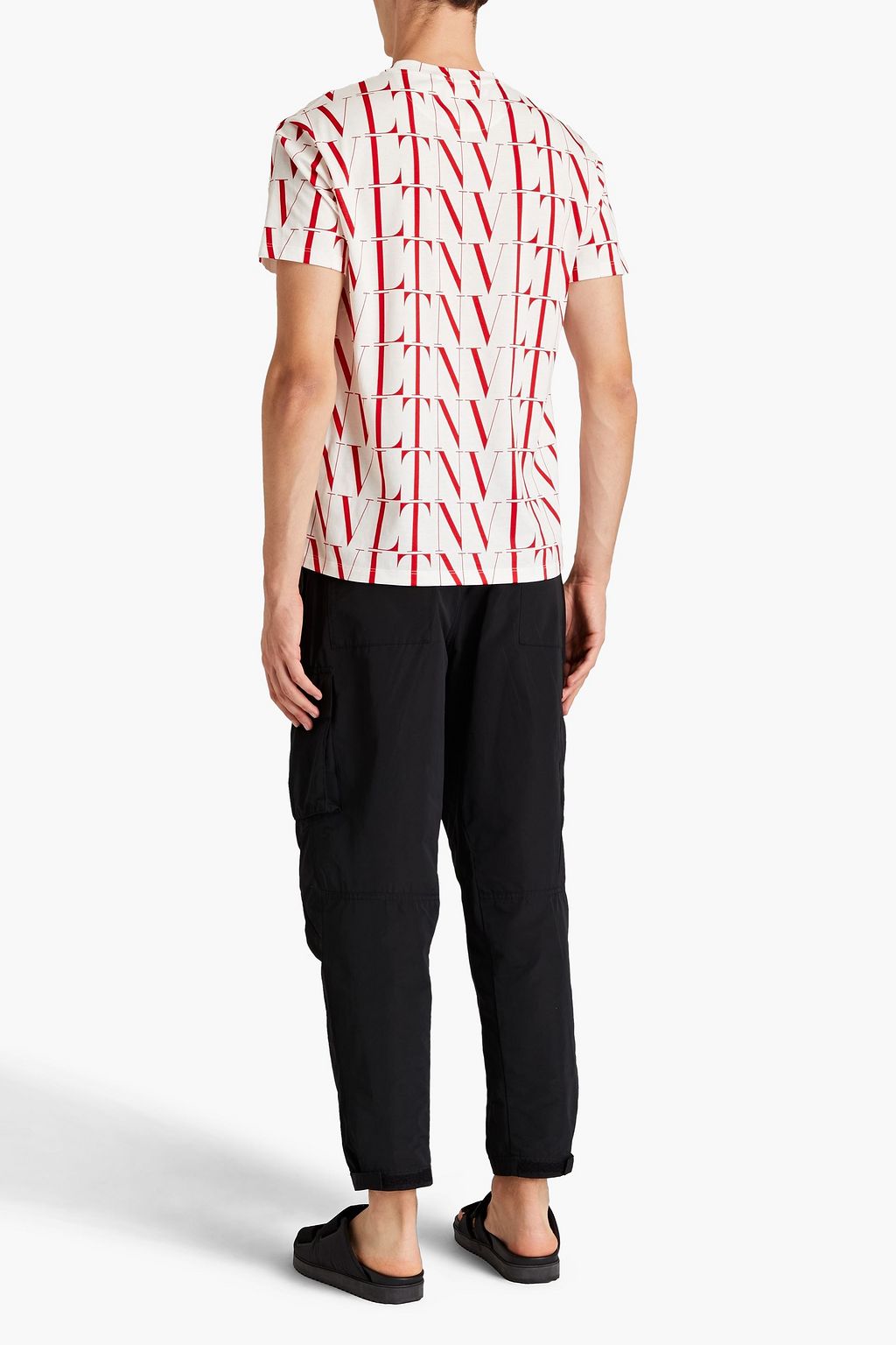 VALENTINO Logo-print cotton-jersey T-shirt