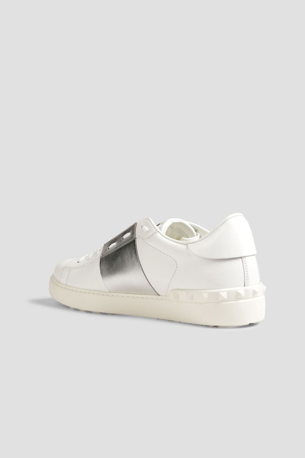 VALENTINO GARAVANI Rockstud Untitled leather sneakers | Sale to 70% off | THE OUTNET