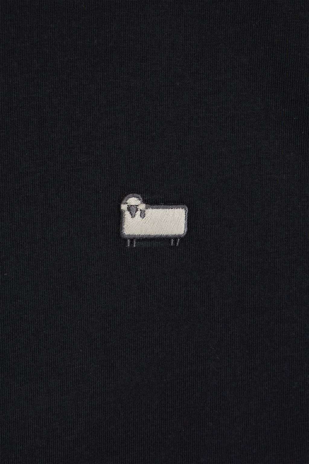 WOOLRICH Embroidered cotton-jersey T-shirt
