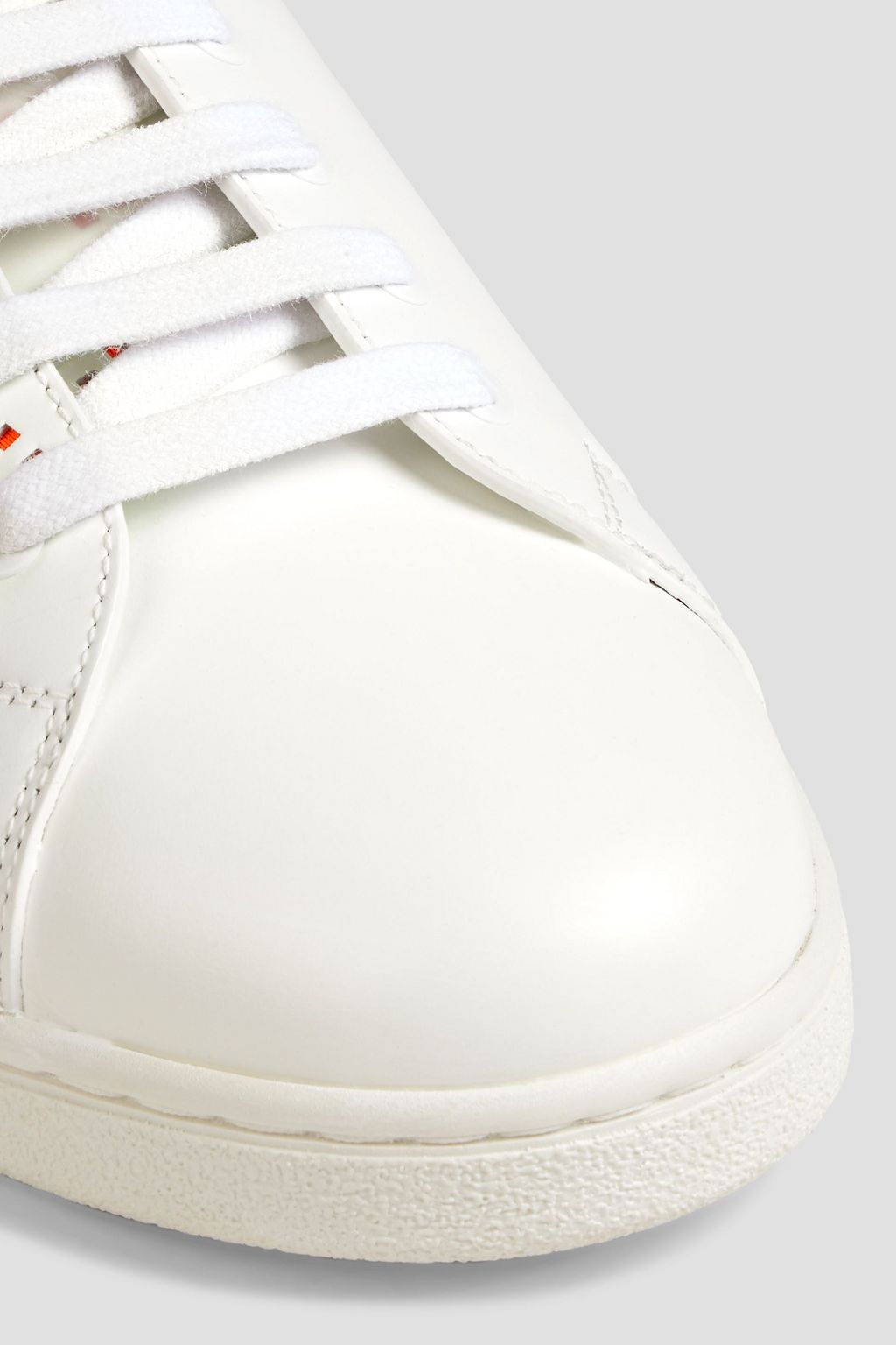 VALENTINO GARAVANI Backnet perforated leather sneakers