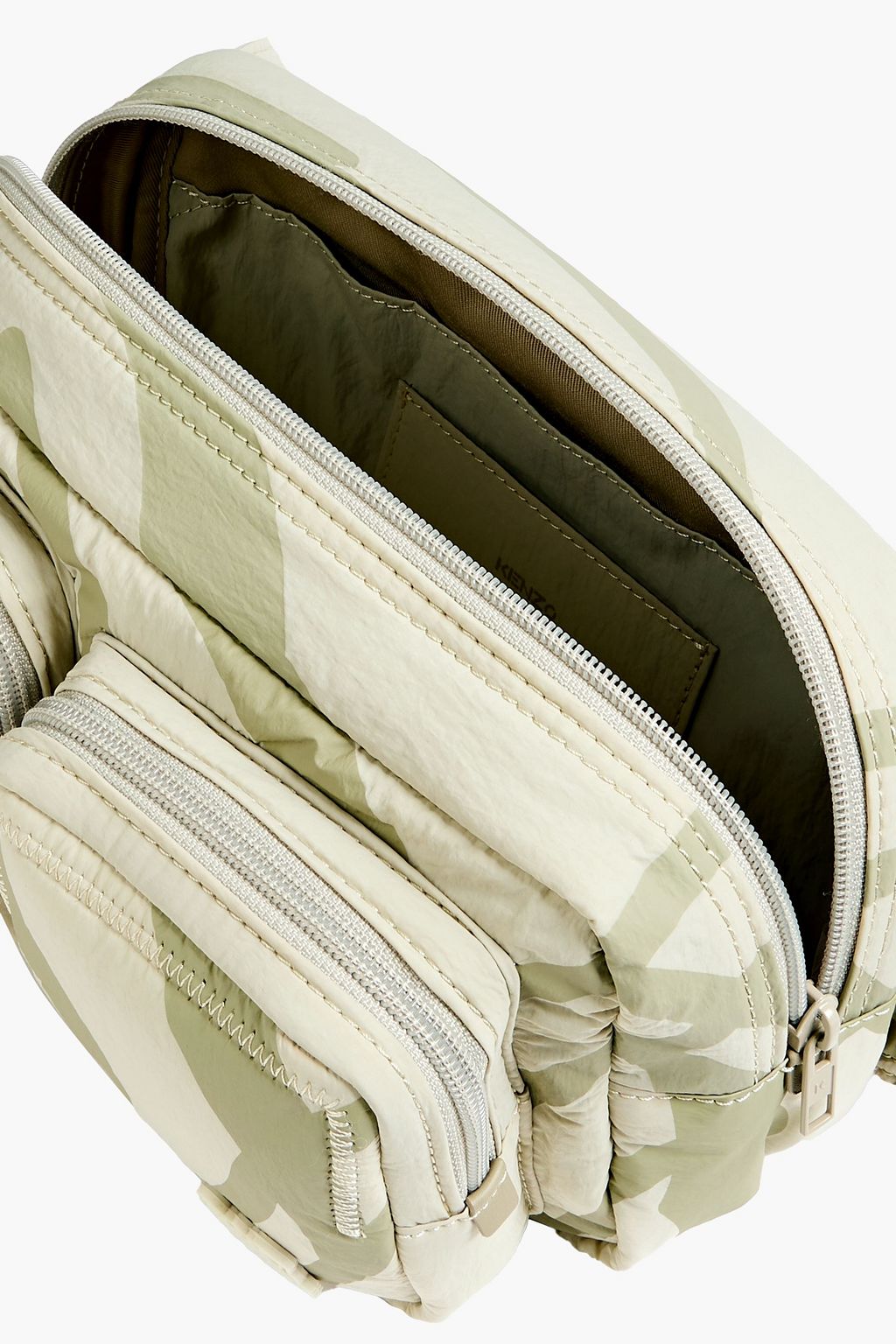 KENZO Printed shell and mesh belt bag