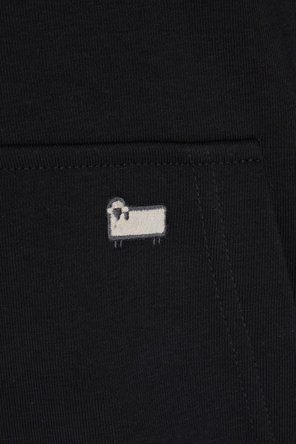 WOOLRICH French cotton-blend terry hoodie