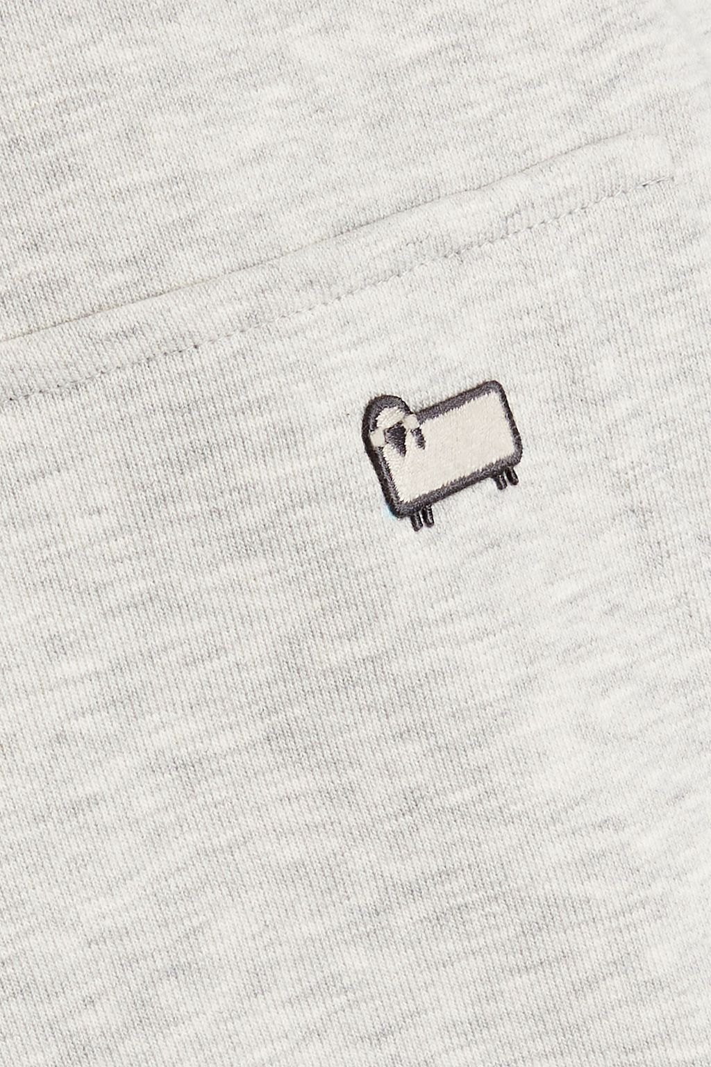 WOOLRICH French cotton-blend terry hoodie