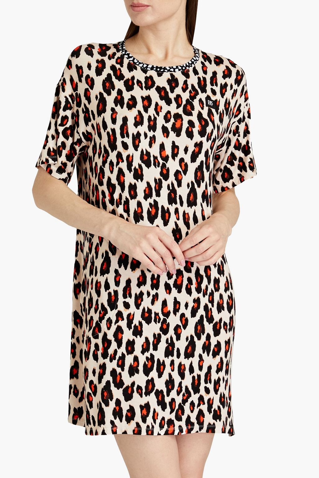 DKNY Leopardprint stretchjersey nightdress THE