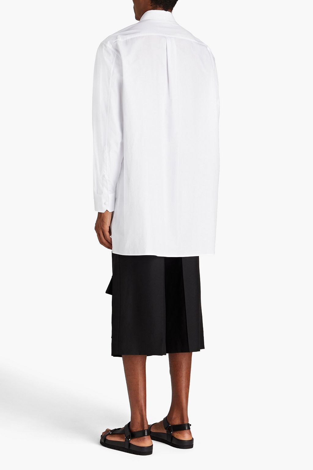 VALENTINO Cotton-poplin shirt