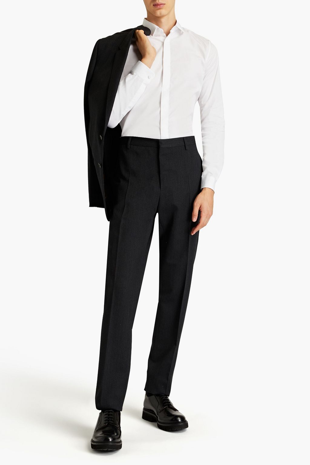 VALENTINO Cotton-poplin shirt