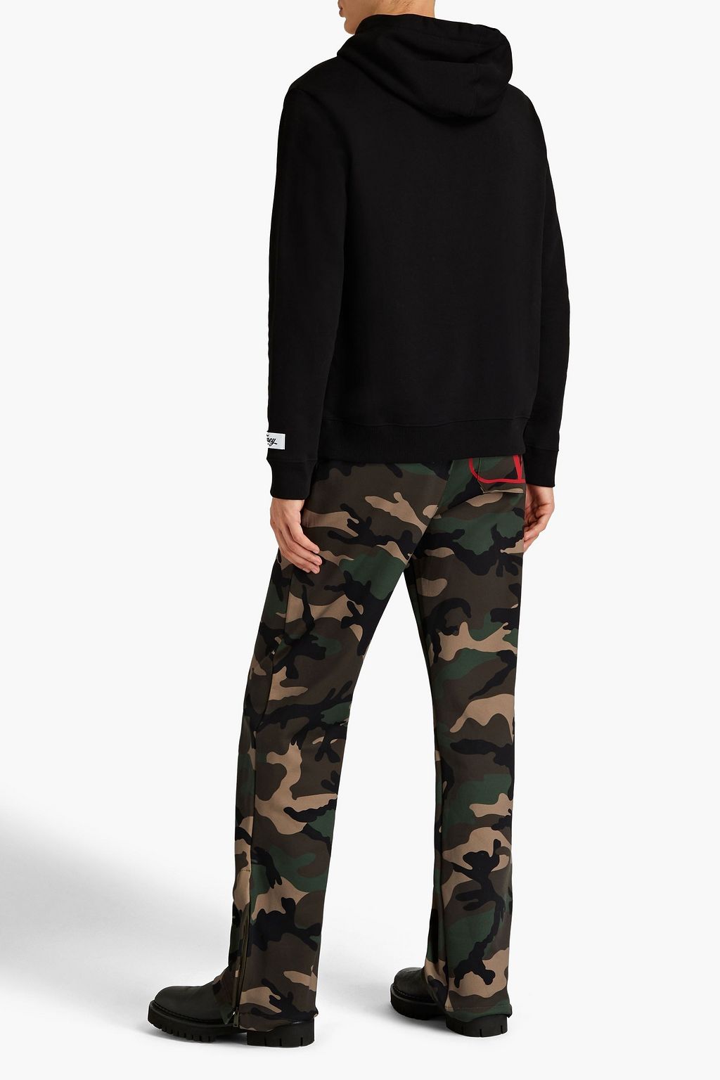 VALENTINO GARAVANI Camouflage-print jersey sweatpants
