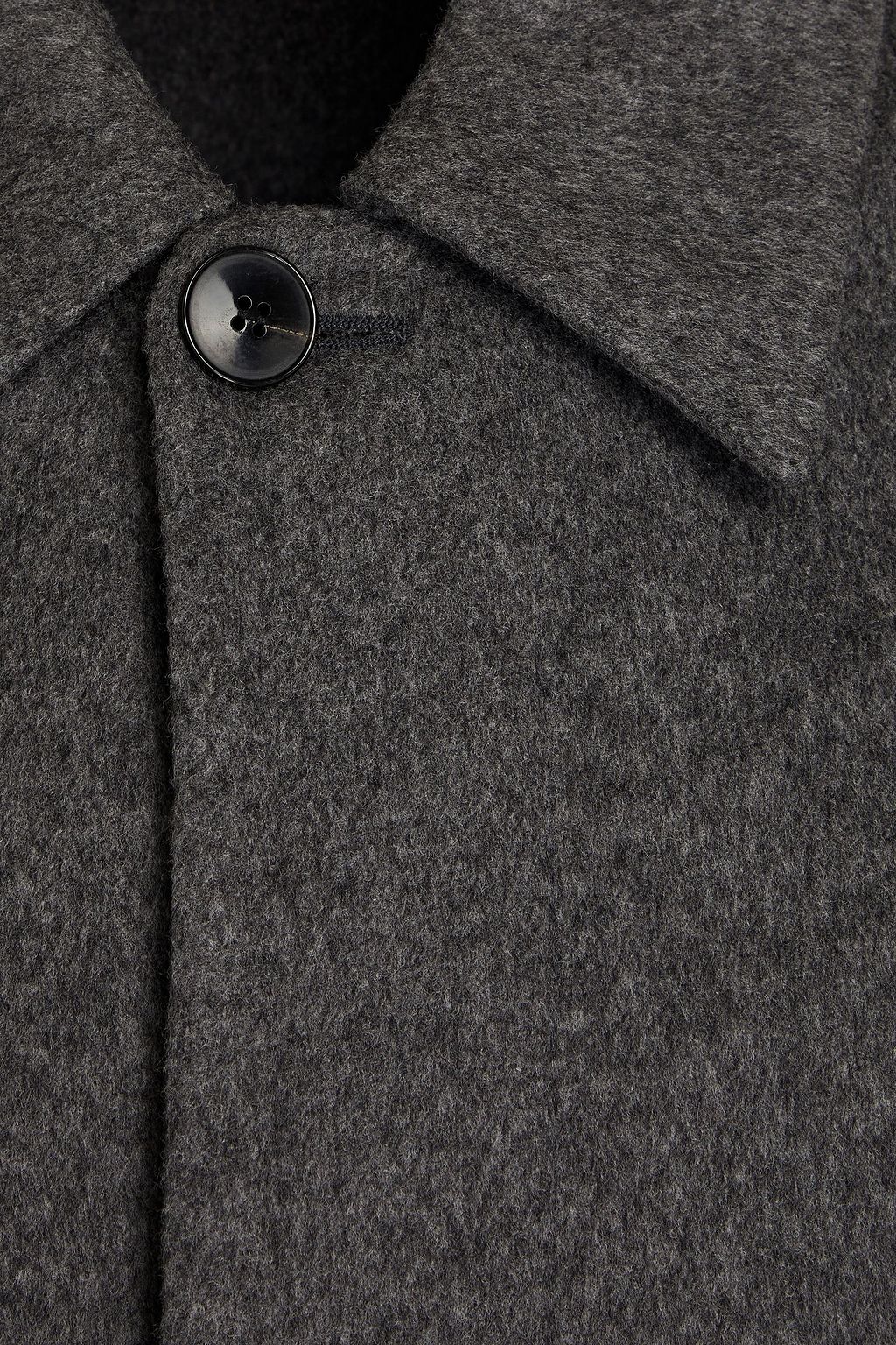 VALENTINO GARAVANI Oversized brushed wool and cashmere-blend felt coat