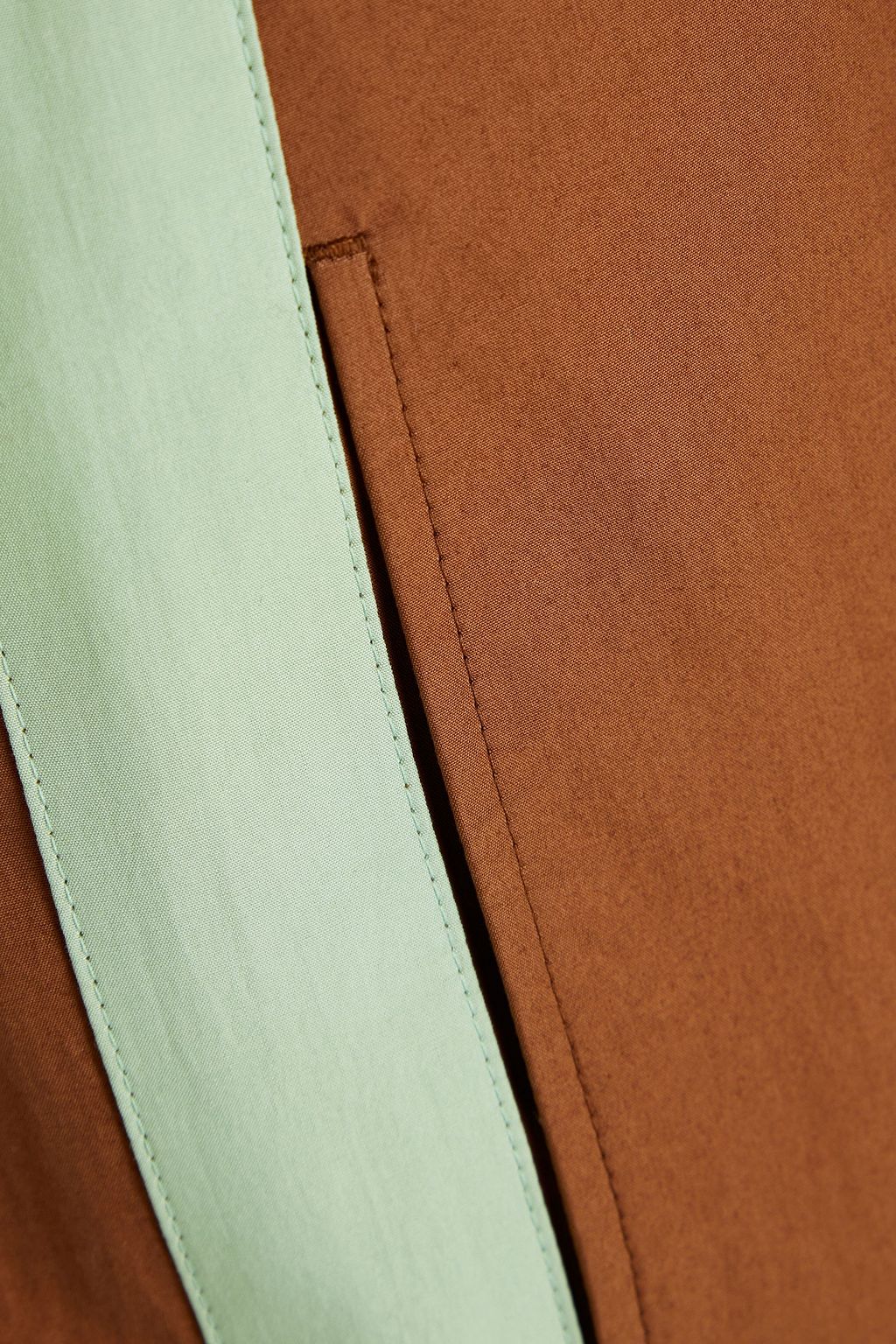 VALENTINO Slim-fit cotton-poplin pants
