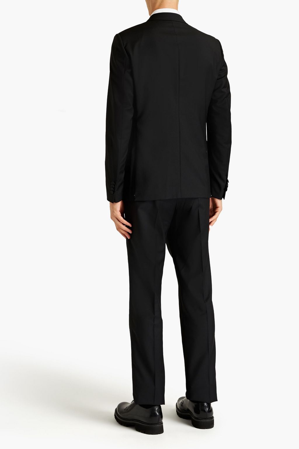 VALENTINO GARAVANI Wool and mohair-blend tuxedo jacket
