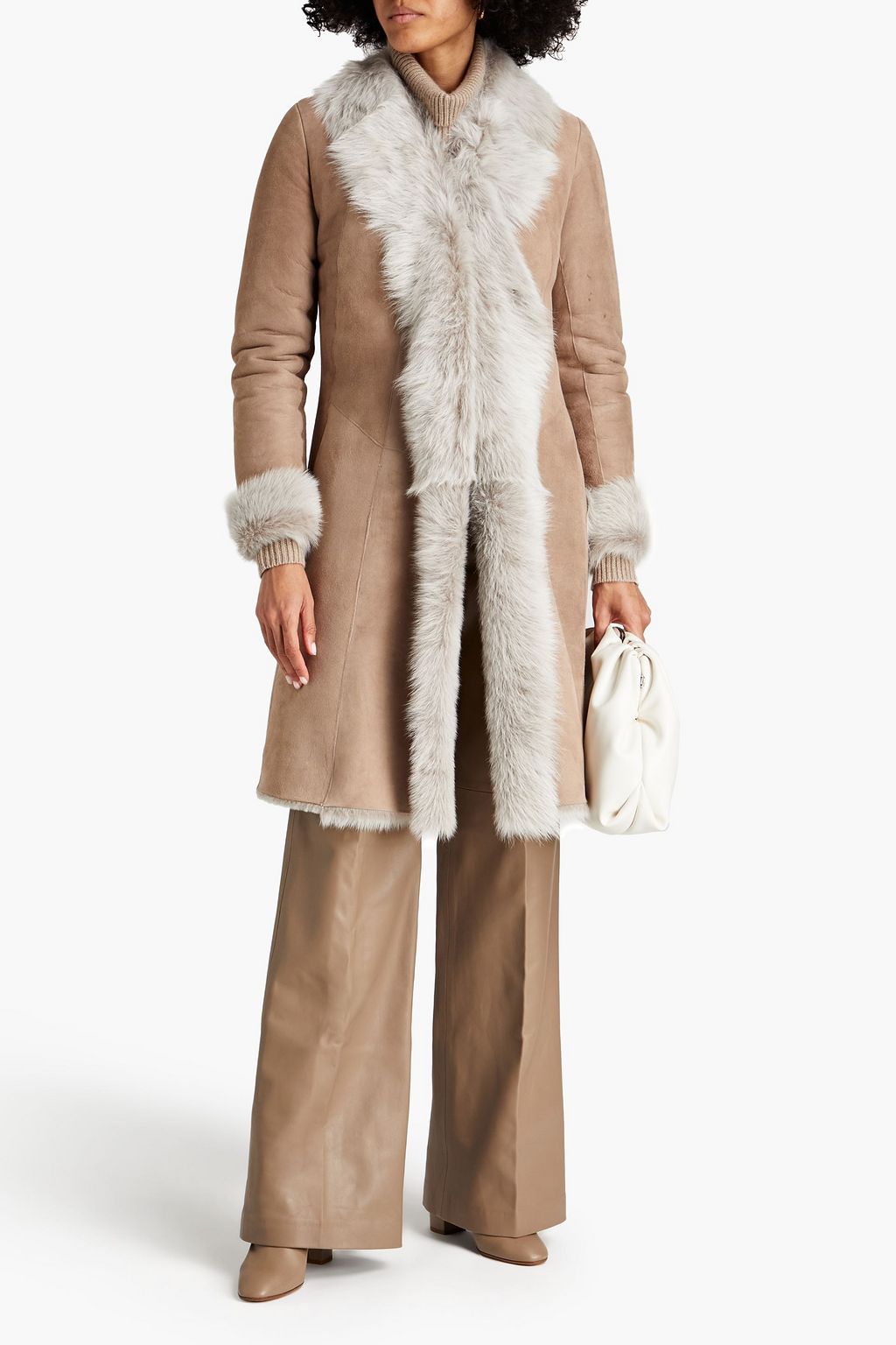 DOM GOOR Shearling coat