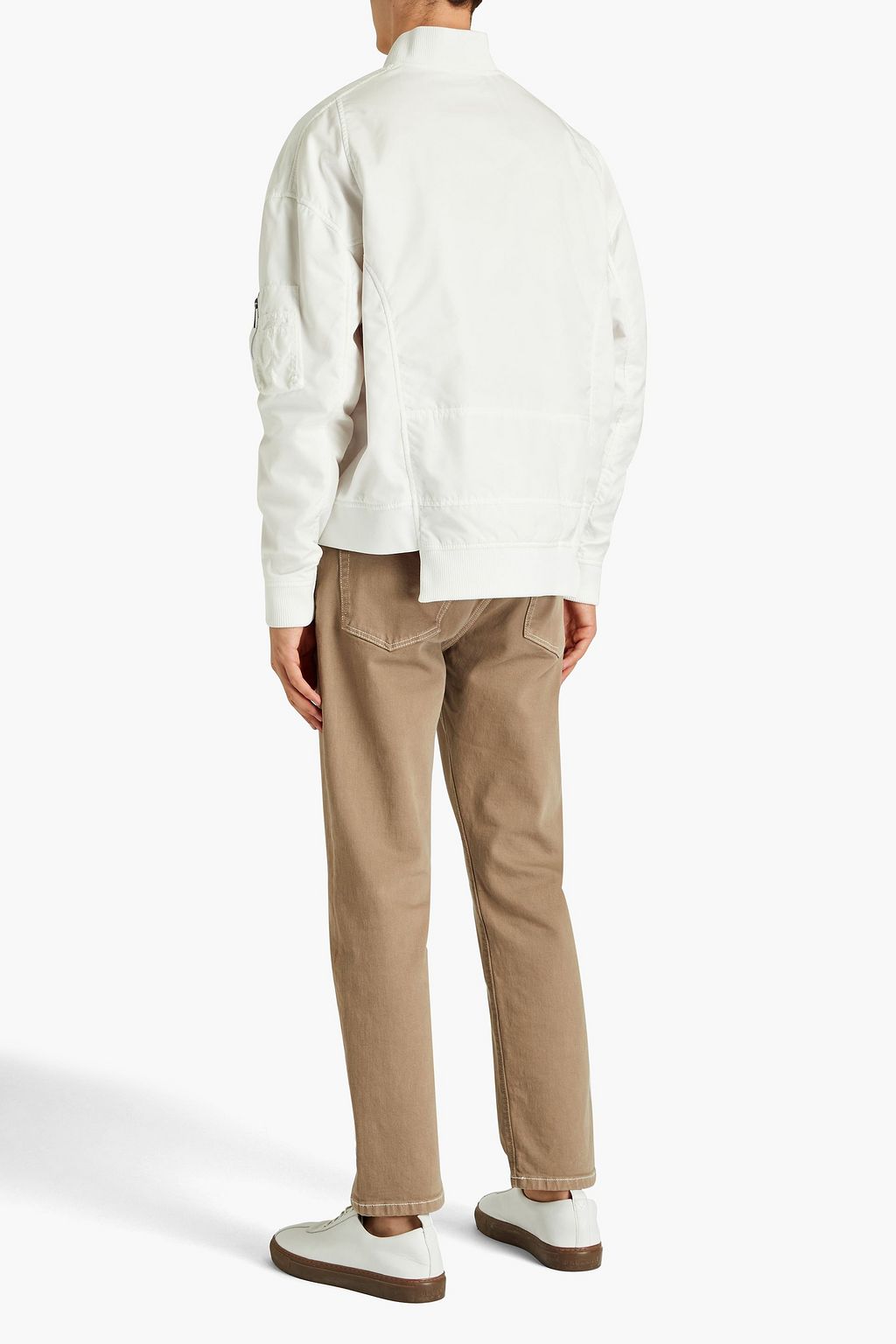 VALENTINO GARAVANI Embossed twill bomber jacket