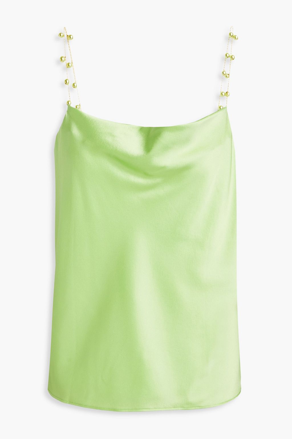 CAMI NYC Draped stretchsilk satin camisole THE