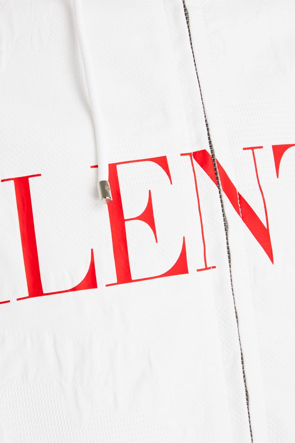 VALENTINO GARAVANI Printed cotton-blend jacquard hooded jacket