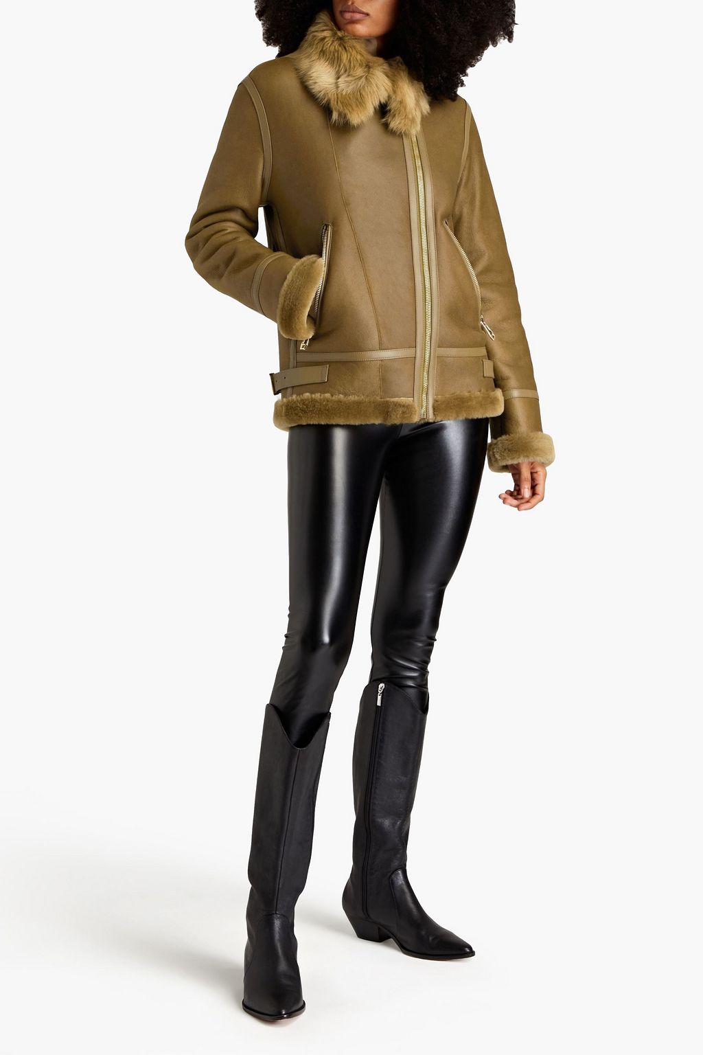 DOM GOOR Shearling jacket