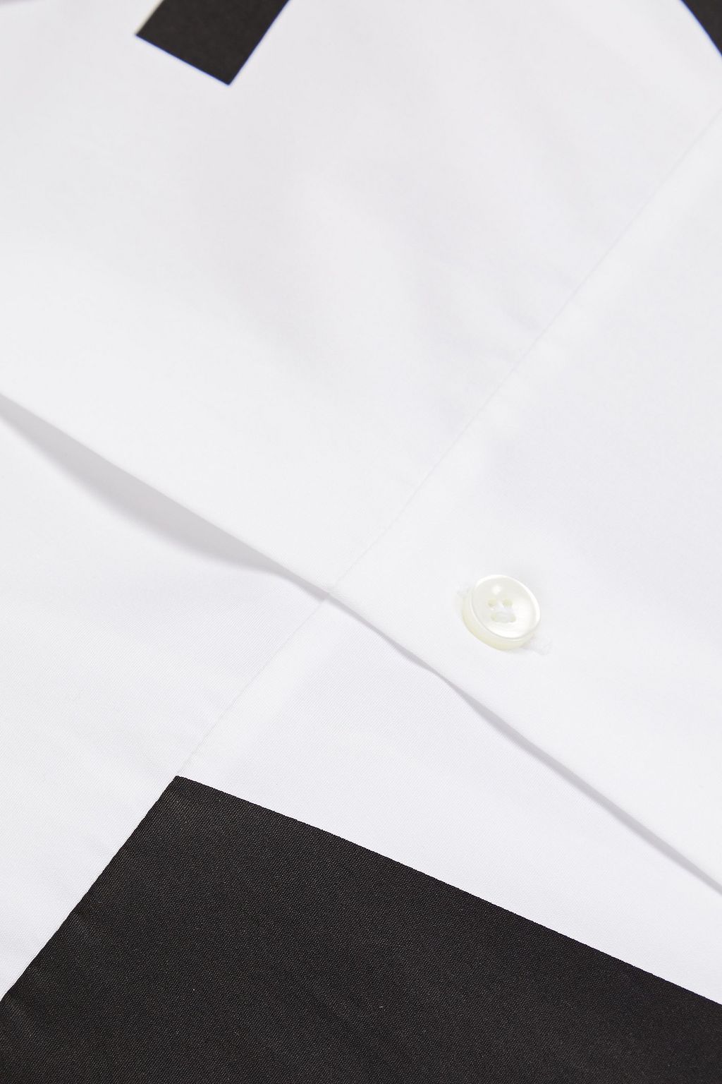 VALENTINO GARAVANI Logo-print cotton-poplin shirt
