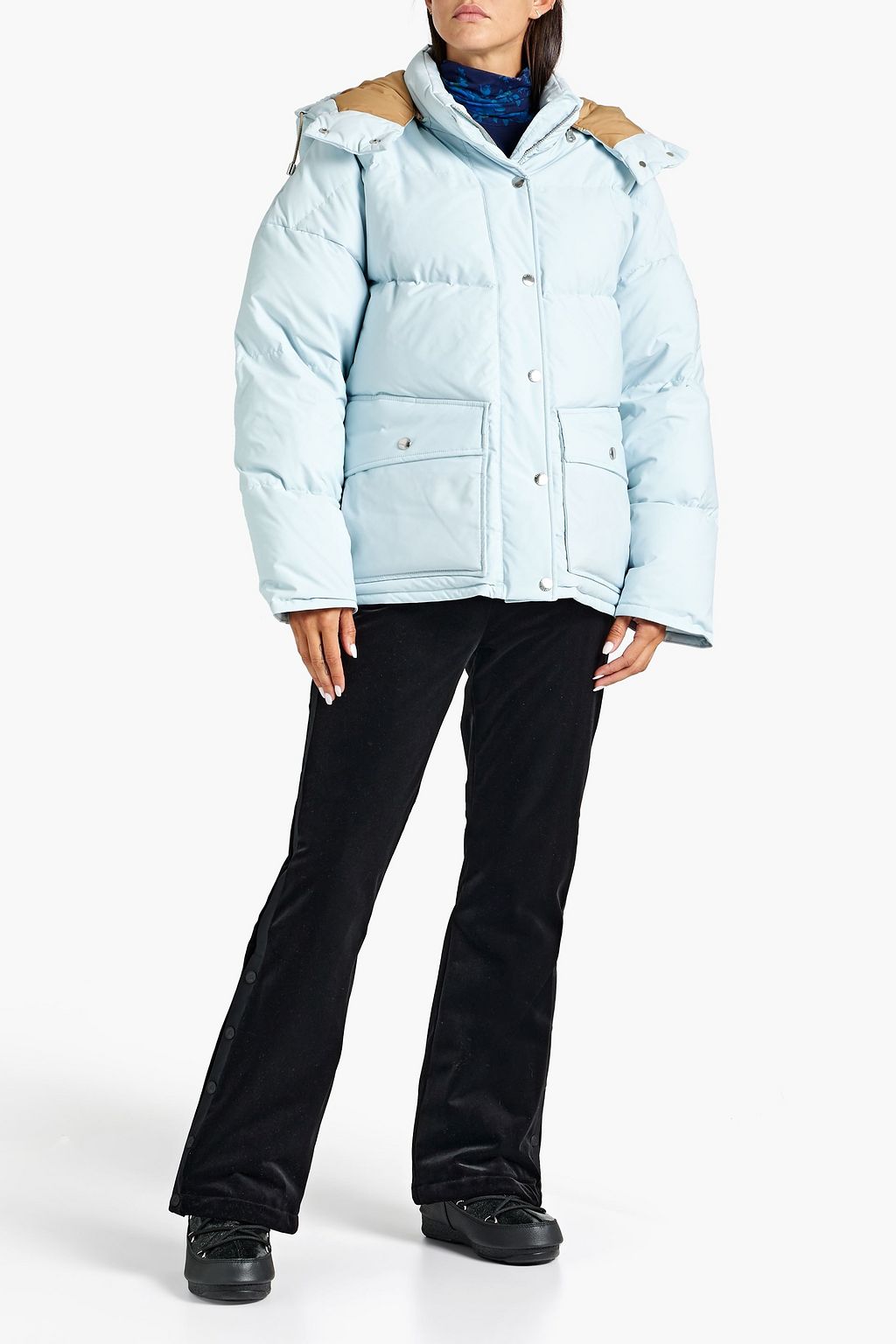 CORDOVA Hakuba quilted hooded down ski jacket