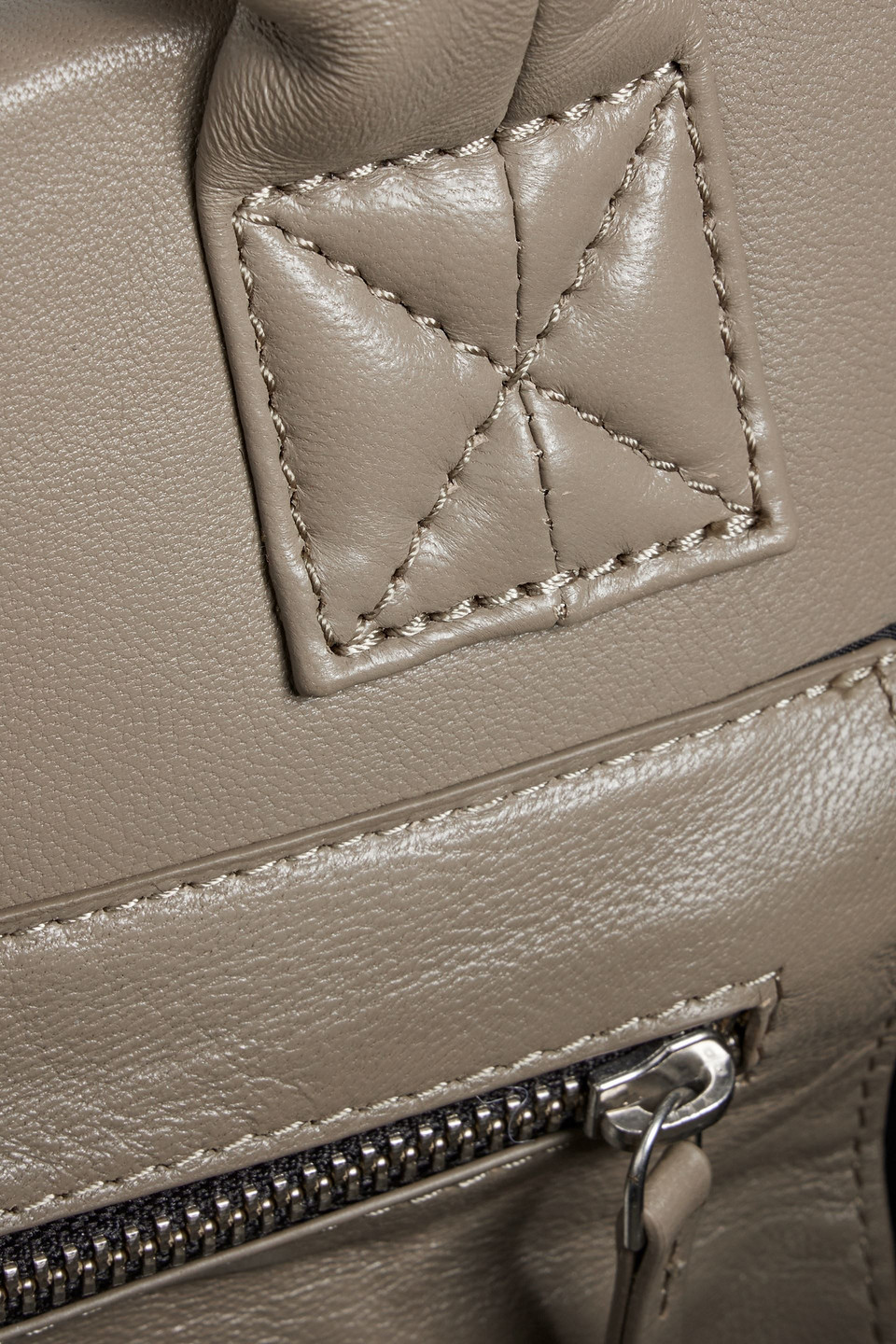 STAND STUDIO DAFFY QUILTED LEATHER TOTE